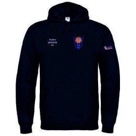 AMICALE BASKET PECQUENCOURT : SWEAT CAPUCHE UNISEXE