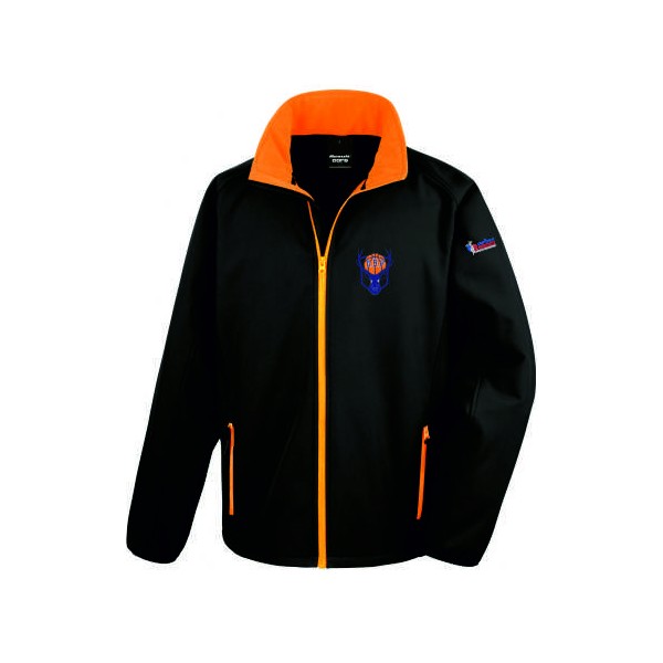 AMICALE BASKET PECQUENCOURT : VESTE SOFTSHELL HOMME