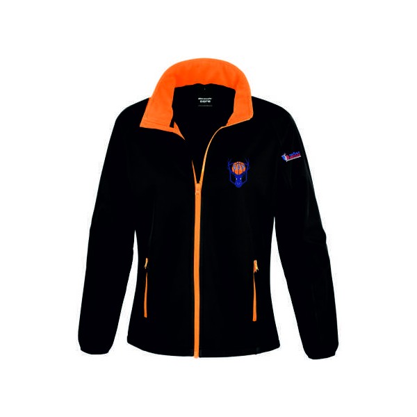 AMICALE BASKET PECQUENCOURT : VESTE SOFTSHELL FEMME
