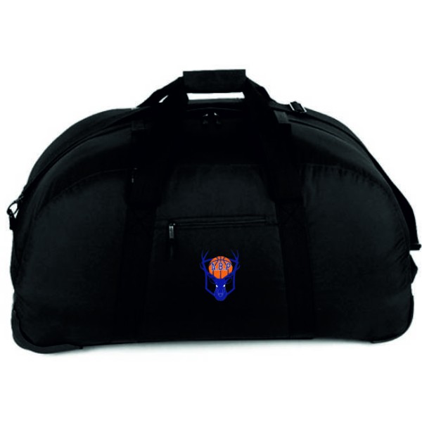 AMICALE BASKET PECQUENCOURT : SAC DE VOYAGE A ROULETTES