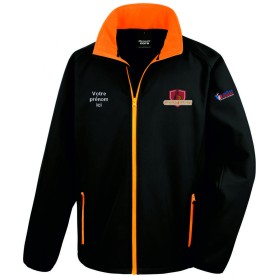 DOUAI GAYANT BASKET : VESTE SOFTSHELL MANCHES LONGUES HOMME